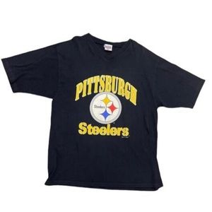 Vintage 1997 Jerome Bettis Pittsburgh Steelers T-Shirt Made in USA XL